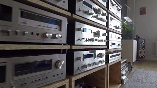 Vintage Pioneer blue line colection