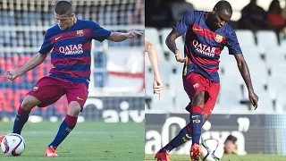 Elohor Godswill and Sergi Palencia 2015/2016 ● Barcelona B