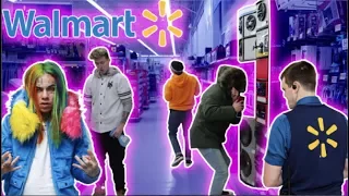 6IX9INE "KEKE" Speaker Prank At Walmart! (Kicked Out)