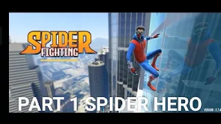 Spider fighter 1 gameplay and tutorial part 1 | spooder(spider man) | ashtergameplay |