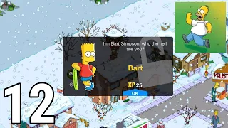 The Simpsons Tapped Out - Full Gameplay / Walkthrough Part 12 (IOS, Android) - Bart Simpson Unlocked