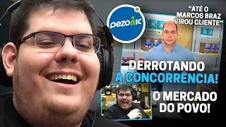 CASIMIRO ABRIU UM MERCADO (TEM JINGLE E TUDO!) - SUPERMARKET SIMULATOR #01 | Cortes do Casimito