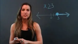 How Do You Know if a Circle Is Opened or Closed on a Number Line? : Algebra Help