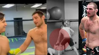 Guy gets Humbled in 30 seconds after Calling Out UFC fighter Sean Strickland to Spar