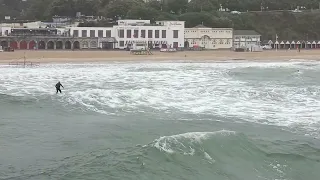 Beach Surfing Video viral location Bournemouth #beach #bournemouth #bournemouthbeach