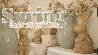 SPRING COFFEE BAR DECORATE WITH ME | EASTER/SPRING DECORATE WITH ME