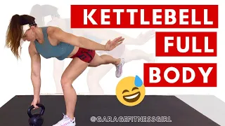 KETTLEBELL FULL BODY FAT LOSS - Best Kettlebell Exercises for Weight Loss