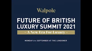Nader Tavassoli Keynote Walpole Luxury Summit 2021