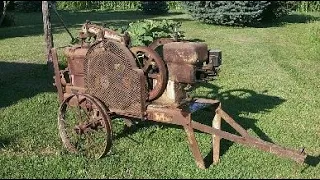 FAIRBANKS MORSE Big OLD Engines COLD STARTING UP AND COOL SOUND