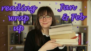 February and January were full of fantasy books 📚❄🦢 | READING WRAP UP