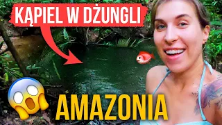 KĄPIEL W DŻUNGLI 😱 Wyprawa w głąb amazońskiej puszczy 🌴 AMAZONIA 2020 | Agnieszka Grzelak Vlog