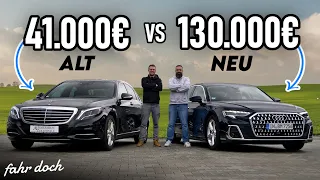 Luxus-Limo für WENIGER als ein NEUER GTI!? Mercedes S350d vs Audi A8 3.0TDI | Fahr doch