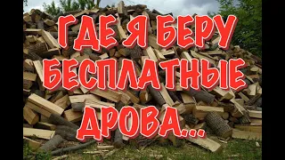 Где я беру БЕСПЛАТНЫЕ ДРОВА и чем топлю в межсезонье