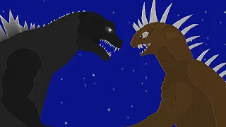 Godzilla (Gmk) vs Varan/ Kaiju Battles - Stick Nodes Animation