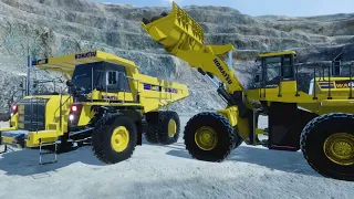 【KOMATSU】コマツホイールローダーシミュレータ　Wheel Loader Simulator