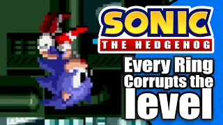 Sonic 1 but every ring I collect corrupts the level (FULL STREAM)