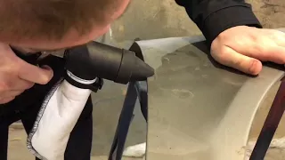 Пескоструйный аппарат без расхода песка