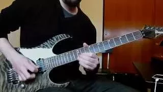 Megadeth - tornado of souls solo - regular speed/half speed - TAB on description