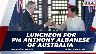 Luncheon in Honor of Prime Minister Anthony Albanese of the Commonwealth of Australia 09/08/2023