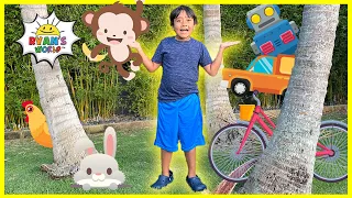 Living and NonLiving Things for kids | learning video with Ryan's World!
