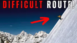The Most Dangerous Ski Descent of Mt. Everest
