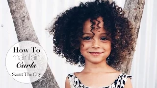 How to maintain curly hair for kids II Curly Hair Wash Routine