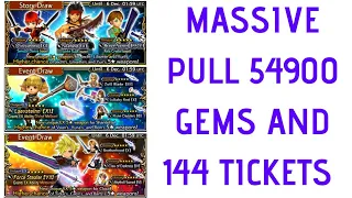 [DFFOO GL] Massive Pull: 54900 gems and 144 tickets for Vaan and Lillisette