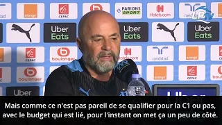 Sampaoli : "On travaille déjà sur le mercato avec Longoria et De Friio"