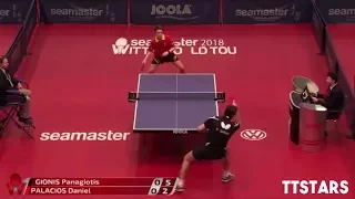 Gionis Panagiotis vs PALACIOS Daniel (Hungarian Open 2018)