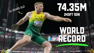 The HARDEST World Record in Track and Field is Finally Broken | Mykolas Alekna FULL SERIES