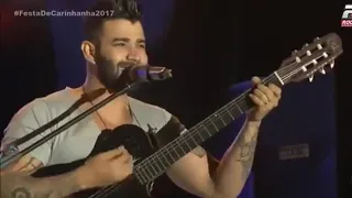 10 minutos de Gusttavo Lima acústico Voz e violão ao vivo Show