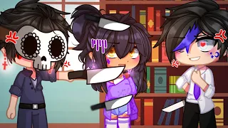 "❤️🔥"killer or Fan boy?"🔪💙"___✨Gacha meme✨___💜Aphmau episode💜