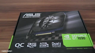 Обзор Видеокарты Asus PCI-Ex GeForce GT 1030  из Rozetka.com.ua