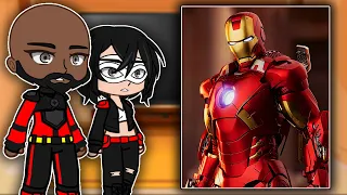 Suicide Squad React To Iron Man | Tony Stark | Gacha react