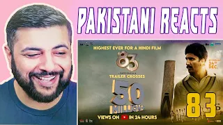 Pakistani Reacts To 83 | Official Trailer | Hindi | Ranveer Singh | Kabir Khan