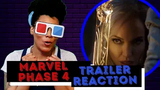 MARVEL PHASE 4 TRAILER REACTION! | Eternals, Black Panther 2, Shang-Chi...!!!!