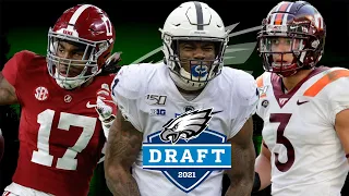 NFL 2021 Mock Draft Philadelphia Eagles #12 Selection