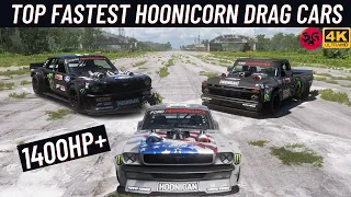 Ken Block Top Fastest Hoonigan Drag Cars Race - Forza Horizon 5