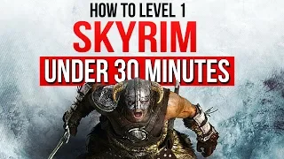 Beating Skyrim’s Main Quest UNDER 30 Minutes at Level 1 – ESO Reacts!