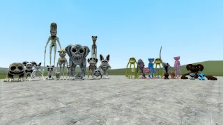 New Roblox Innyume Smiley with Zoonomaly Monsters and Smiling Critters Poppy in Garry`s Mod