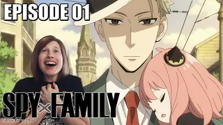 Spy x Family: Episode 1 Reaction! OPERATION STRIX!