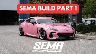 Transforming My BRZ for SEMA in 30 Days! - SEMA 2023 PT1