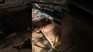 1963 impala ss floor removal#1