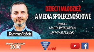 Dzieci i młodzież a media społecznościowe | webinar / Akademia Cyfrowego Rodzica