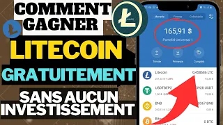 Comment Gagner Des LITECOIN Gratuitement sans investissement en 2023