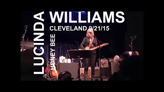 lucinda williams - music box 9/21/15 - honey bee