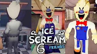 Ice Scream 6 Fanmade Game Vs Ice Scream 6 Original Game Vs Ice Scream 6 Roblox Version