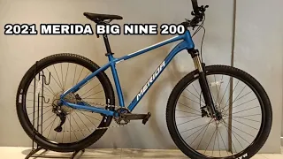 2021 Merida Big Nine 200 Matt Blue White LARGE