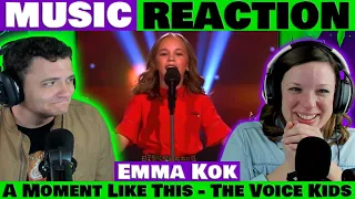 Emma Kok - A Moment Like This - The Voice Kids - REACTION @EmmaKokOfficial