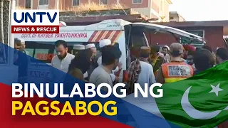 Political rally, binulabog ng pagsabog; 44 indibidwal, patay habang higit 100 ang sugatan